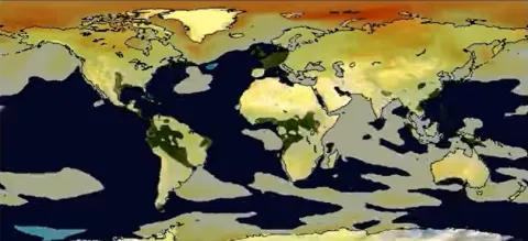 Model Simulation of Past, Present and Future Climate Change