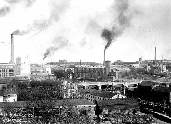 Factory smoke, 1901