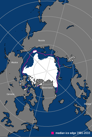 Arctic Sea Ice Extent in September 2022