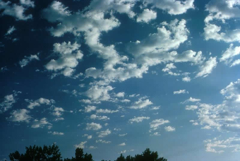 Altocumulus clouds  Center for Science Education