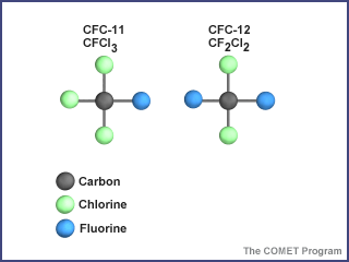 CFC molecular models