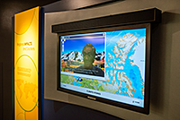 Climate touchscreen