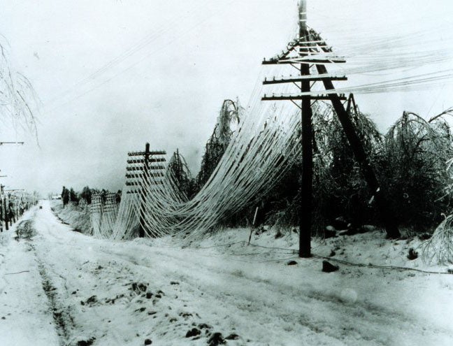 This Ice Storm Looks Really Bad - Flagpole