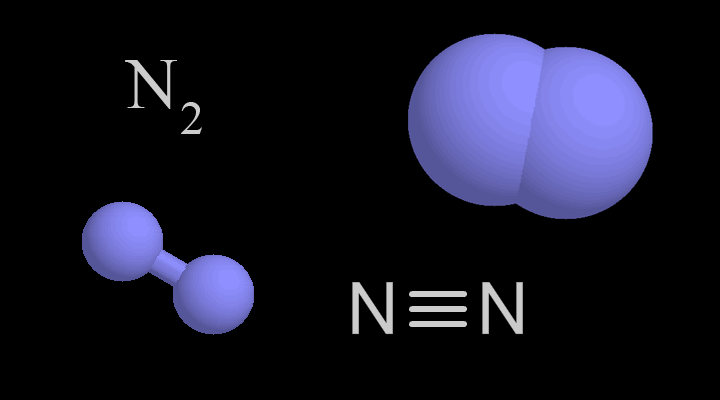 Nitrogen molecule