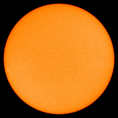 Sun at Solar minimum