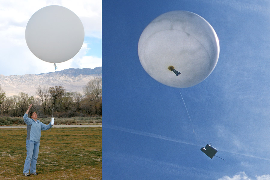 Weather Balloon Photos | Center for Science Education