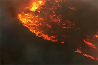 Screenshot of When Nature Strikes Wildfires video
