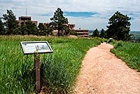 Weather trail wind plaque