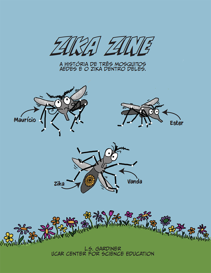 Zika Zine cover  (Portuguese)