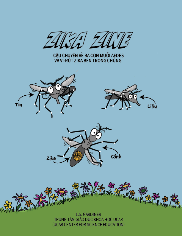 Zika Zine cover (Vietnamese)