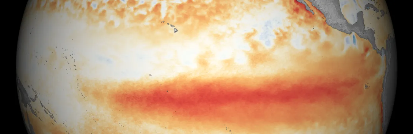 Large Feb 2016 temperature anomaly map