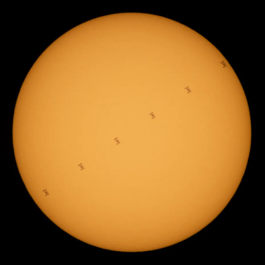 the sun space station