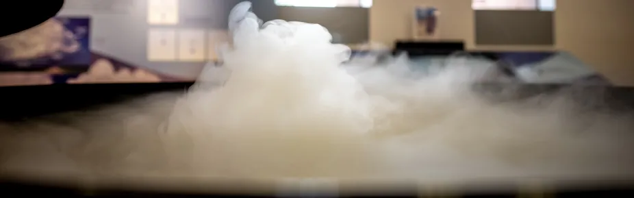 A bubbling cloud from our cloud machine.