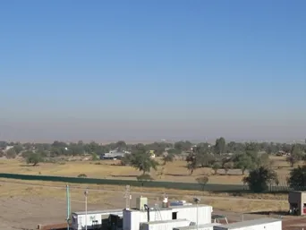Smog near Mexico City 