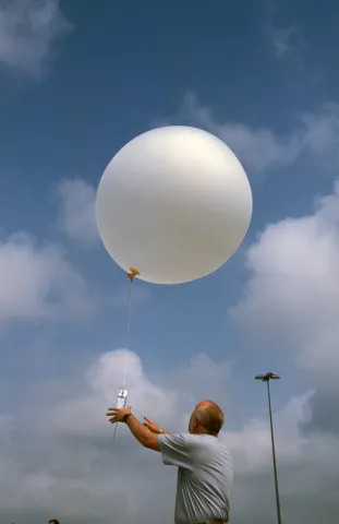 Exploring the Atmosphere with Weather Balloons