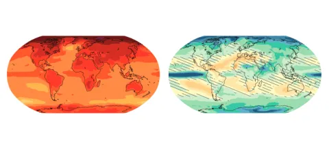 Compare Maps of Regional Climate Projections