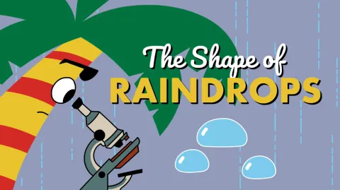 The Shape of Raindrops video