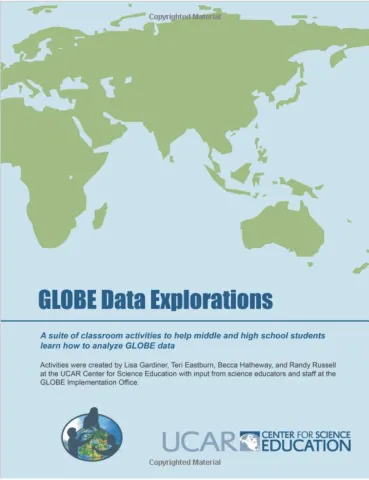 GLOBE Data Explorations book cover