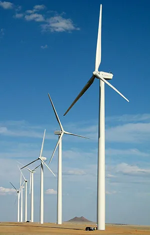 Wind turbines